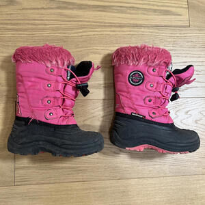 Superfit Canada Pink Waterproof Boots – Youth Size 11